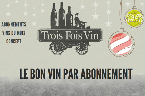 Fêtez Noël avec les idées cadeaux de Trois Fois Vin