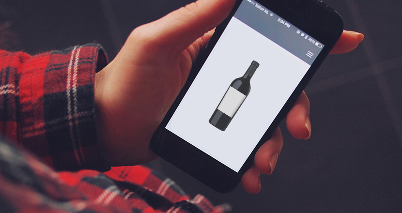 trois fois vin smartphone