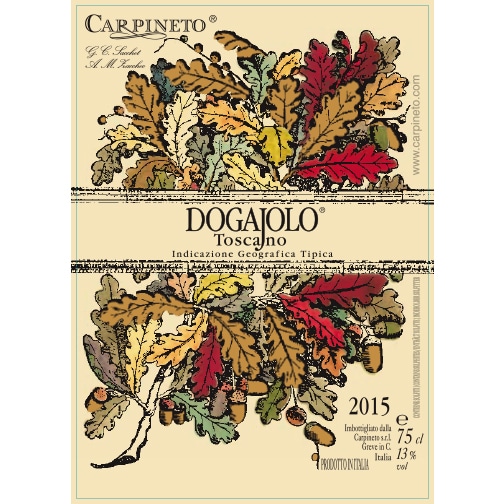 Carpineto TOSCANO ROSSO DOGAJOLO 2015 — Italie