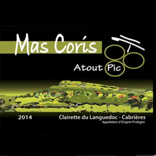 Mas Coris CLAIRETTE DE CABRIERES Atout Pic 2014