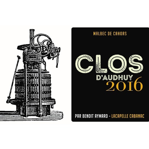 Benoit Aymard CAHORS 2016 Clos d'Audhuy