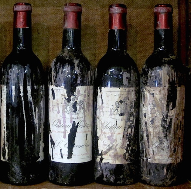 étiquettes anciennes Trois Fois Vin