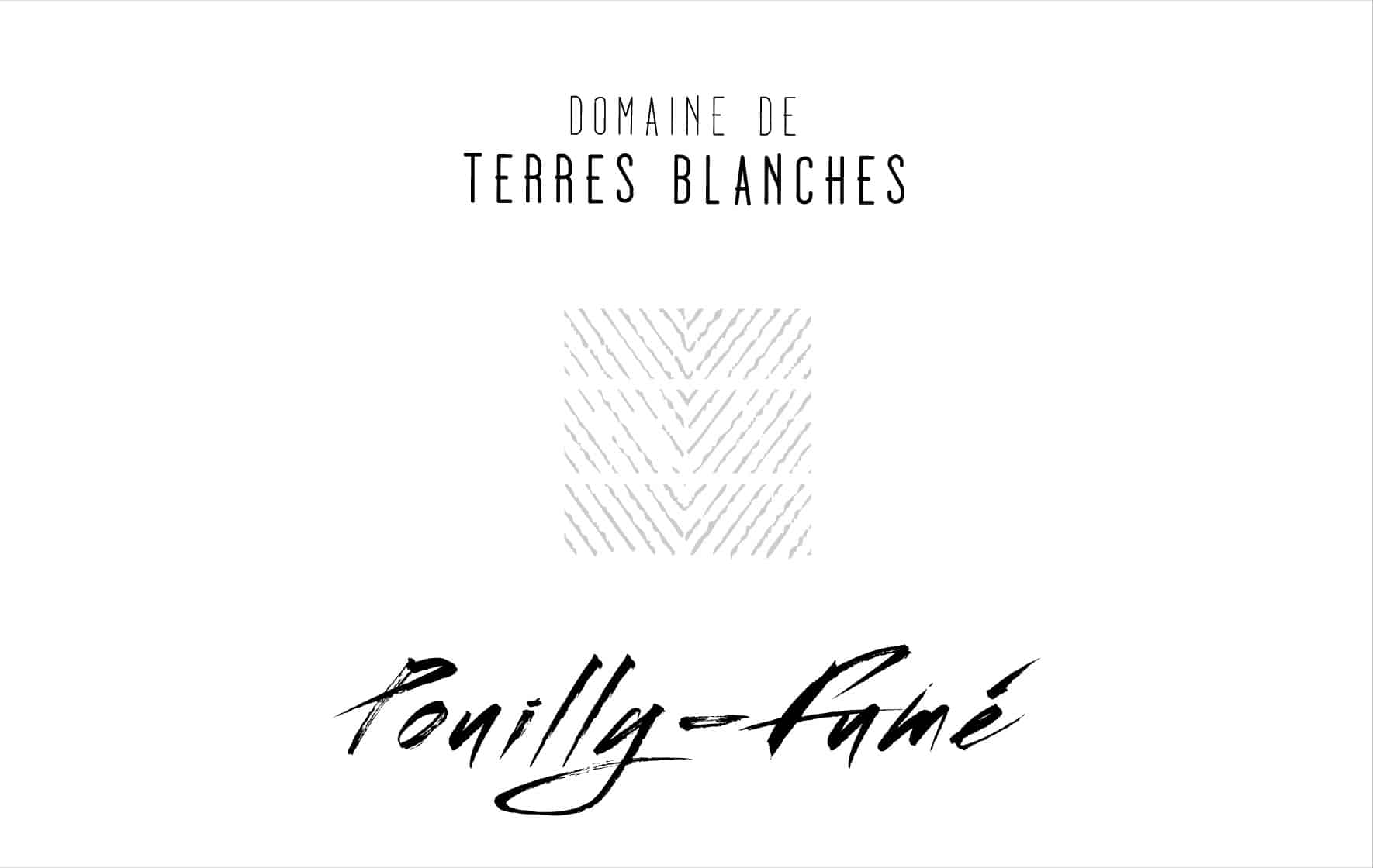 Domaine de terres blanches POUILLY-FUMÉ 2016