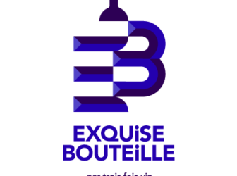 logo exquise bouteille Trois Fois Vin partage