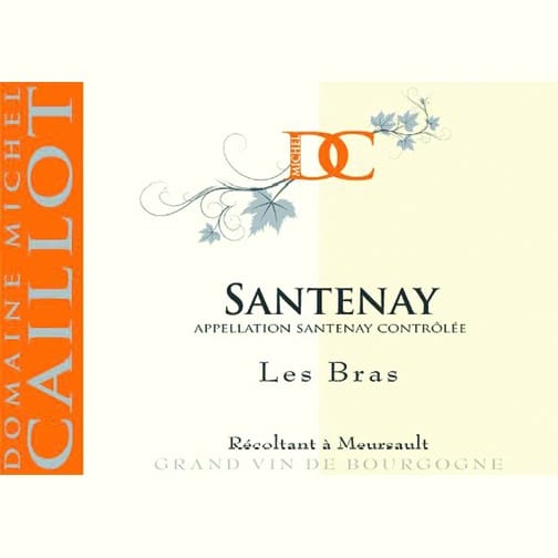 Domaine Michel Caillot SANTENAY 2012 Les Bras