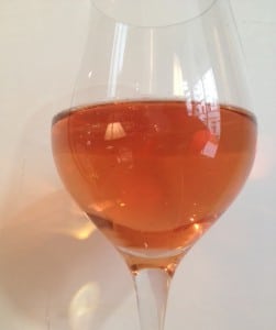 verre de vin rosé