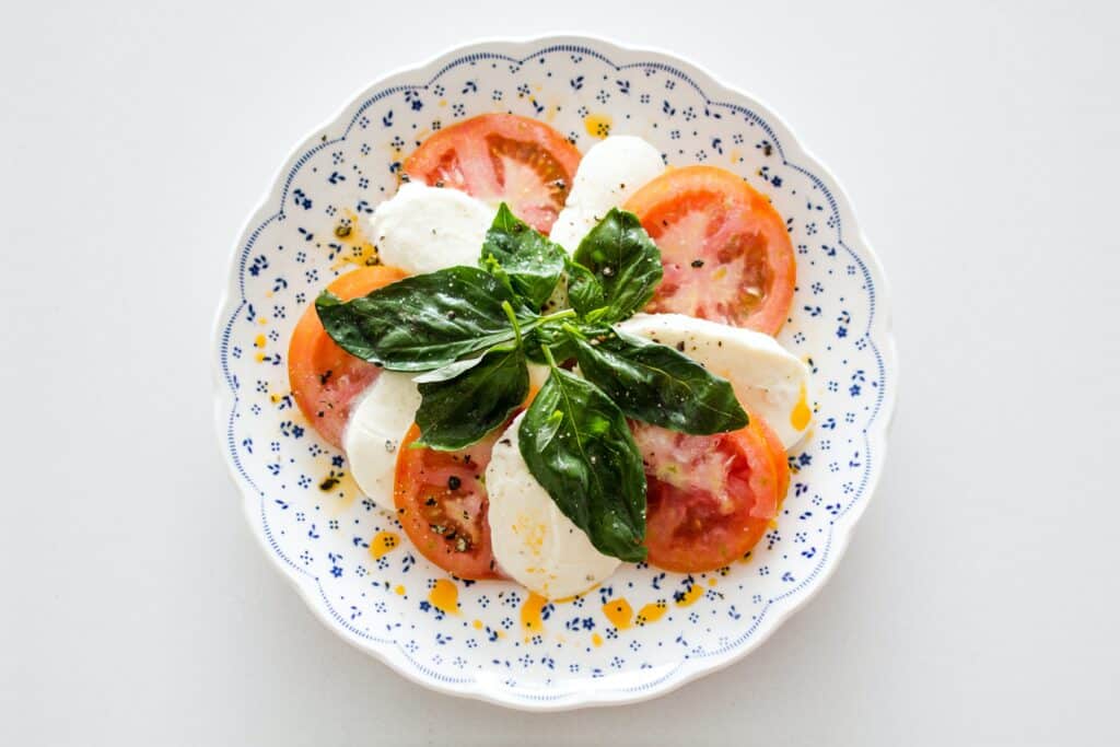 salade tomate vin