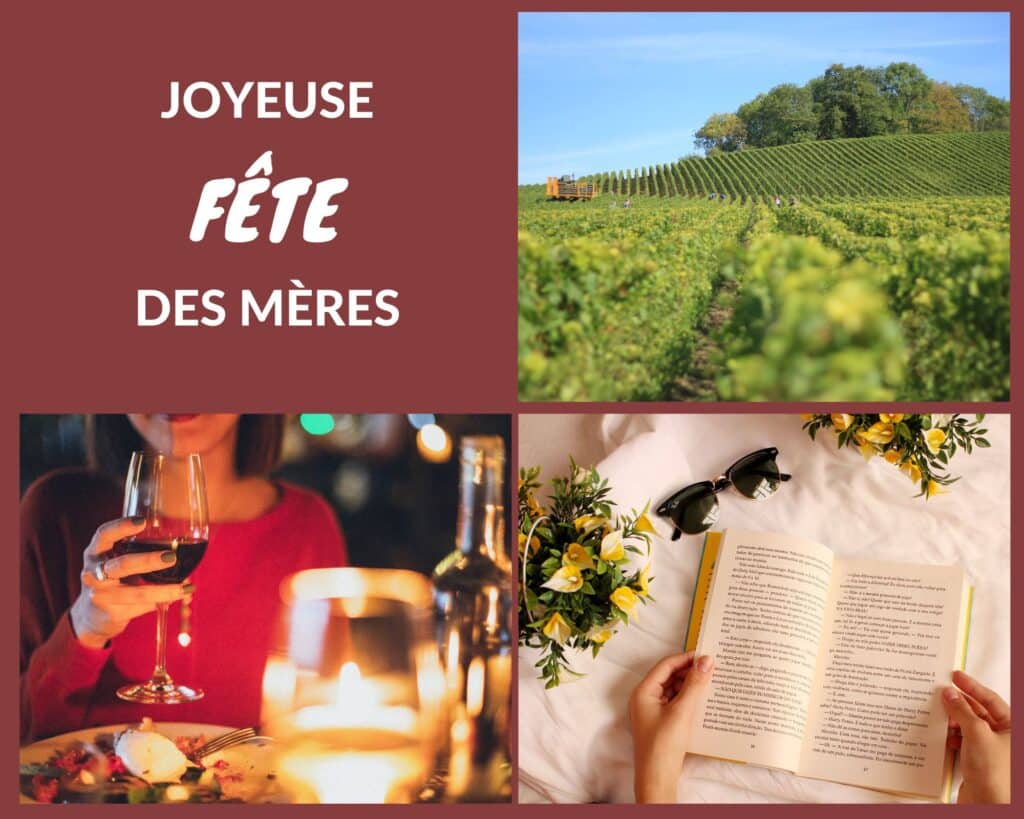 cadeaux vin fête des mères