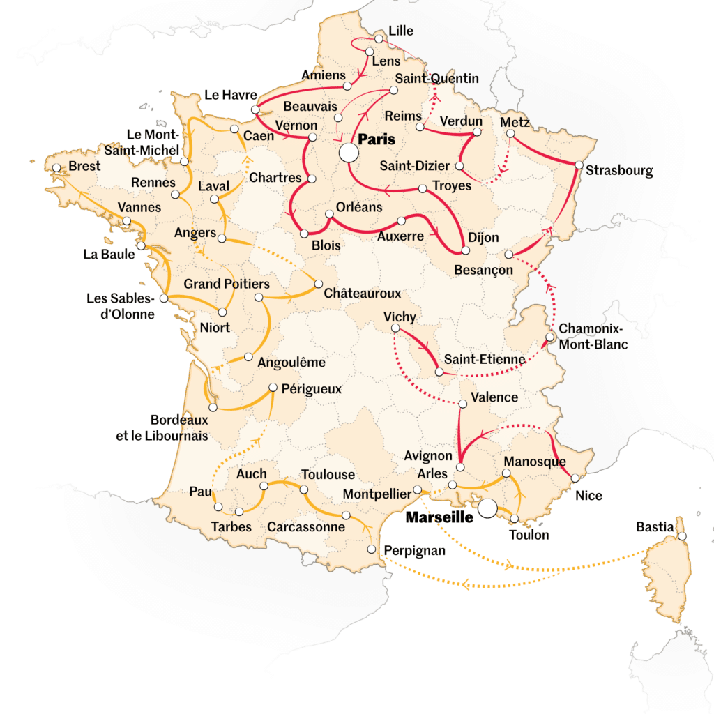 parcours flamme olympique 2024