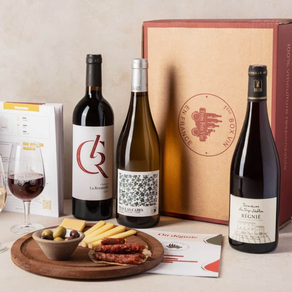 box vin cadeau fête des pères